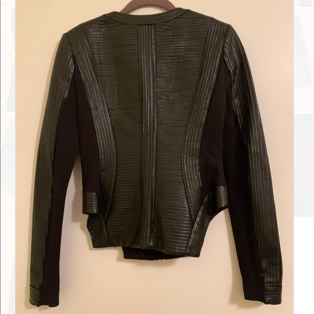 Bcbg Leather Jacket - image 4